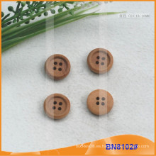 Botones de madera natural para la prenda BN8102